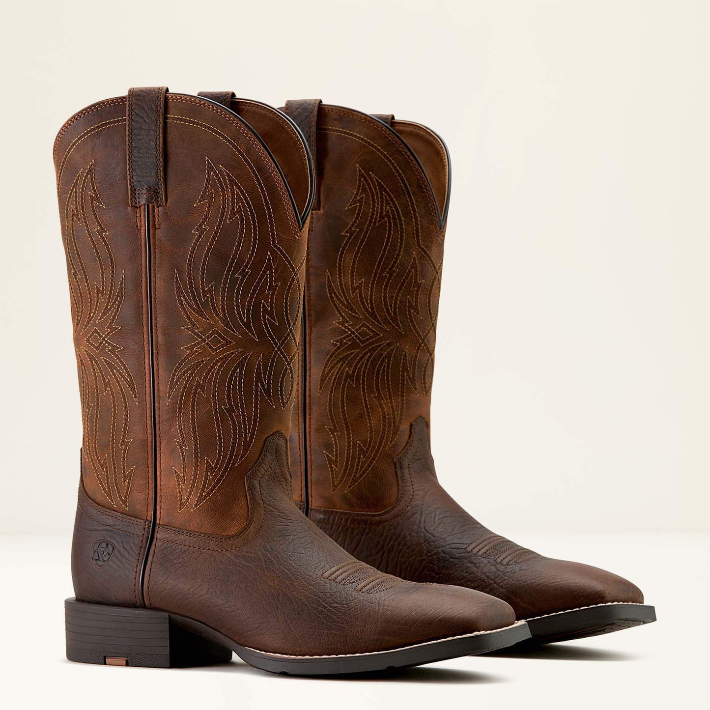 Ariat Men Sport Rustler Wide Square Toe Cowboy Boot