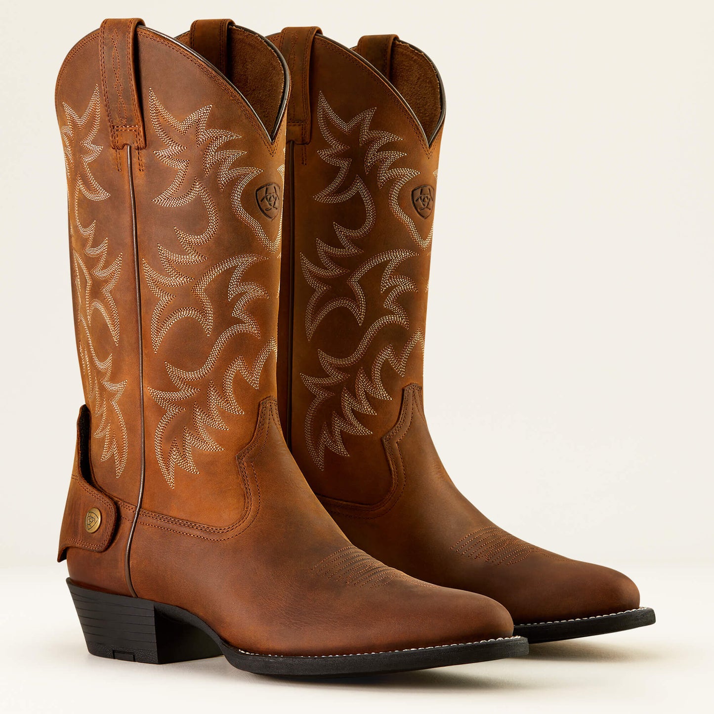 Ariat Men Heritage R Toe EZ Zip Western Boot
