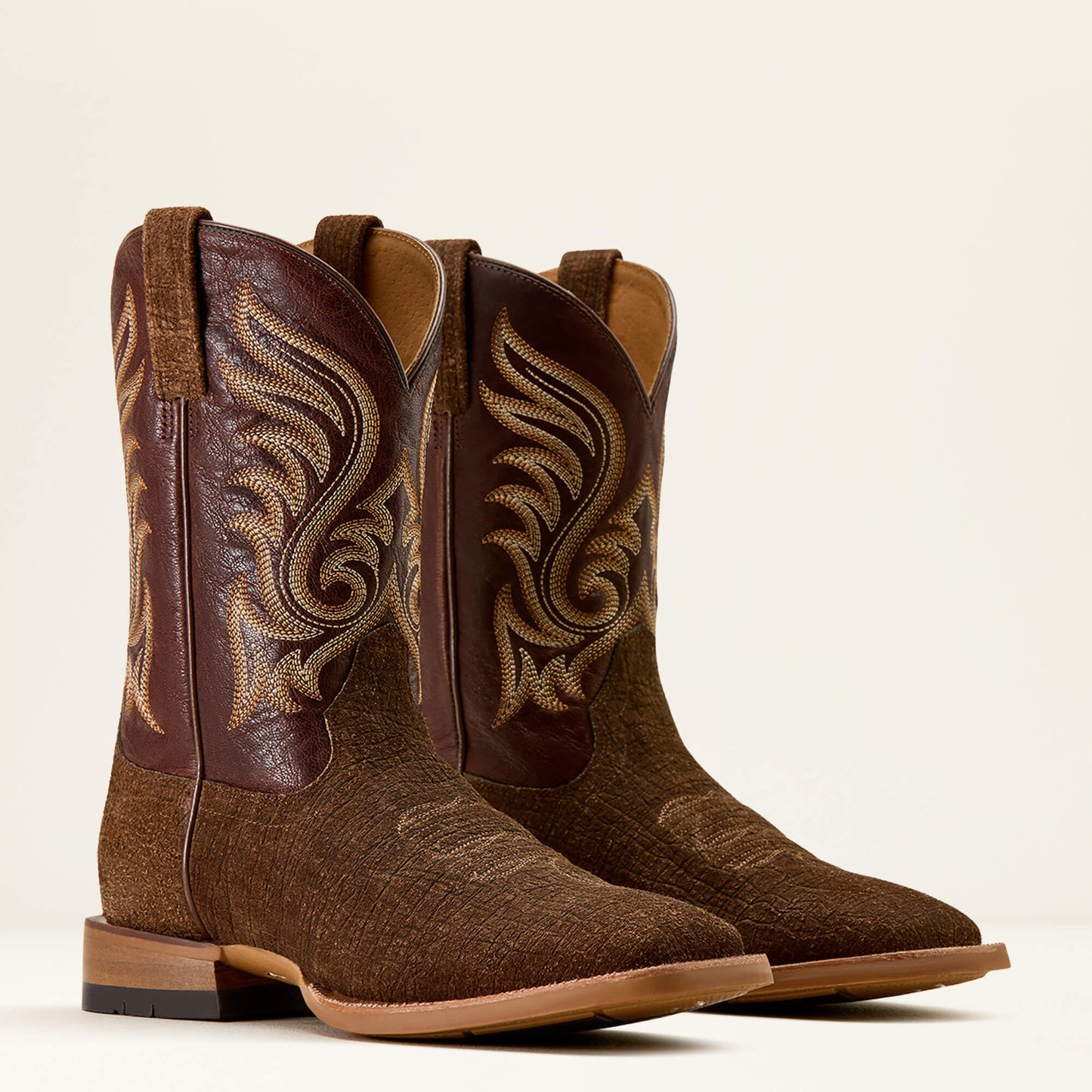 Ariat Men Cattle Call Wide Square Toe Cowboy Boot