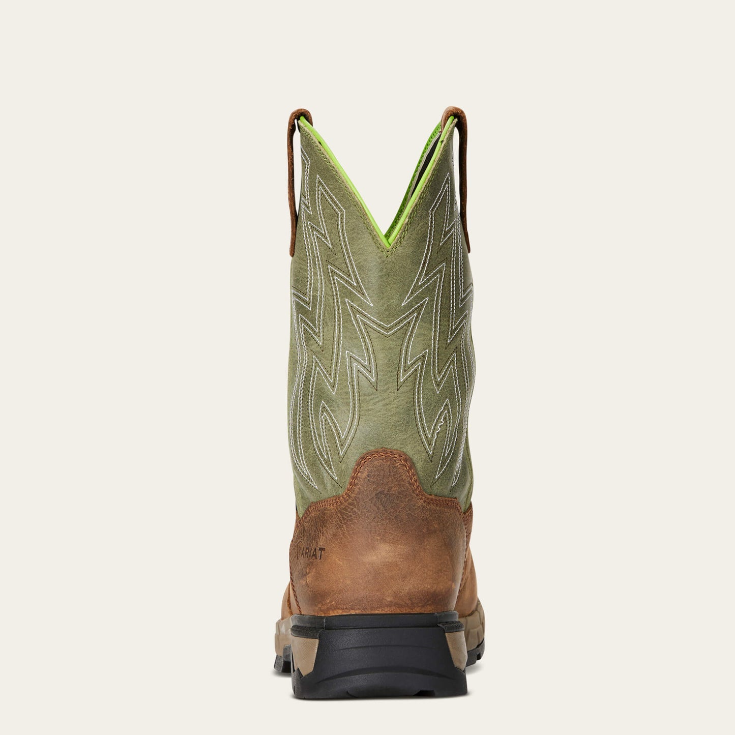 Ariat Men Rebar Flex Western Waterproof Composite Toe Work Boot