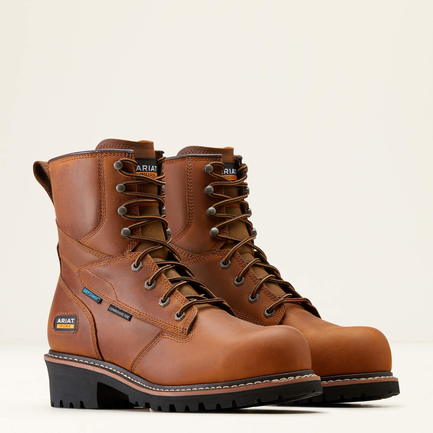 Ariat Men Logger Shock Shield Waterproof Composite Toe Work Boot