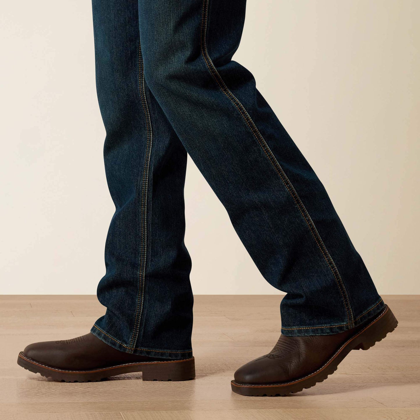 Ariat Men Rebar M4 Low Rise DuraStretch Workhorse Boot Cut Jean