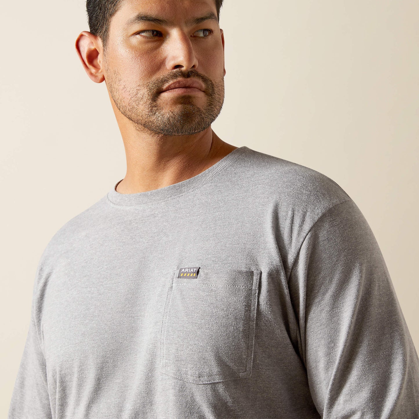 Ariat Men Rebar Cotton Strong Standard Pocket T-Shirt