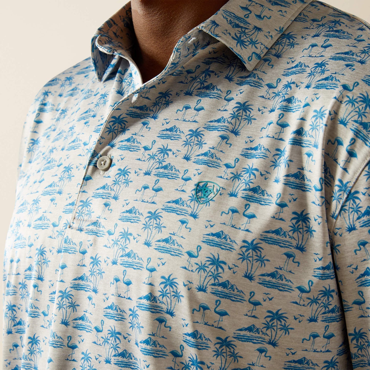 Ariat Men Charger 2.0 Printed Polo