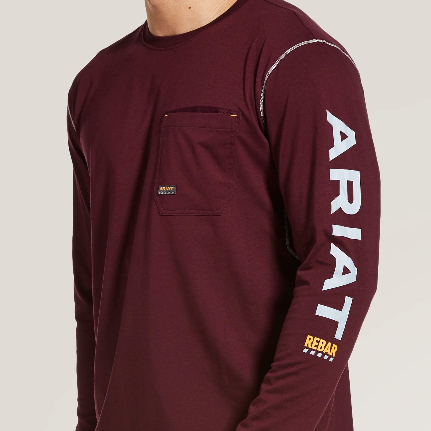 Ariat Men Rebar Workman Logo T-Shirt