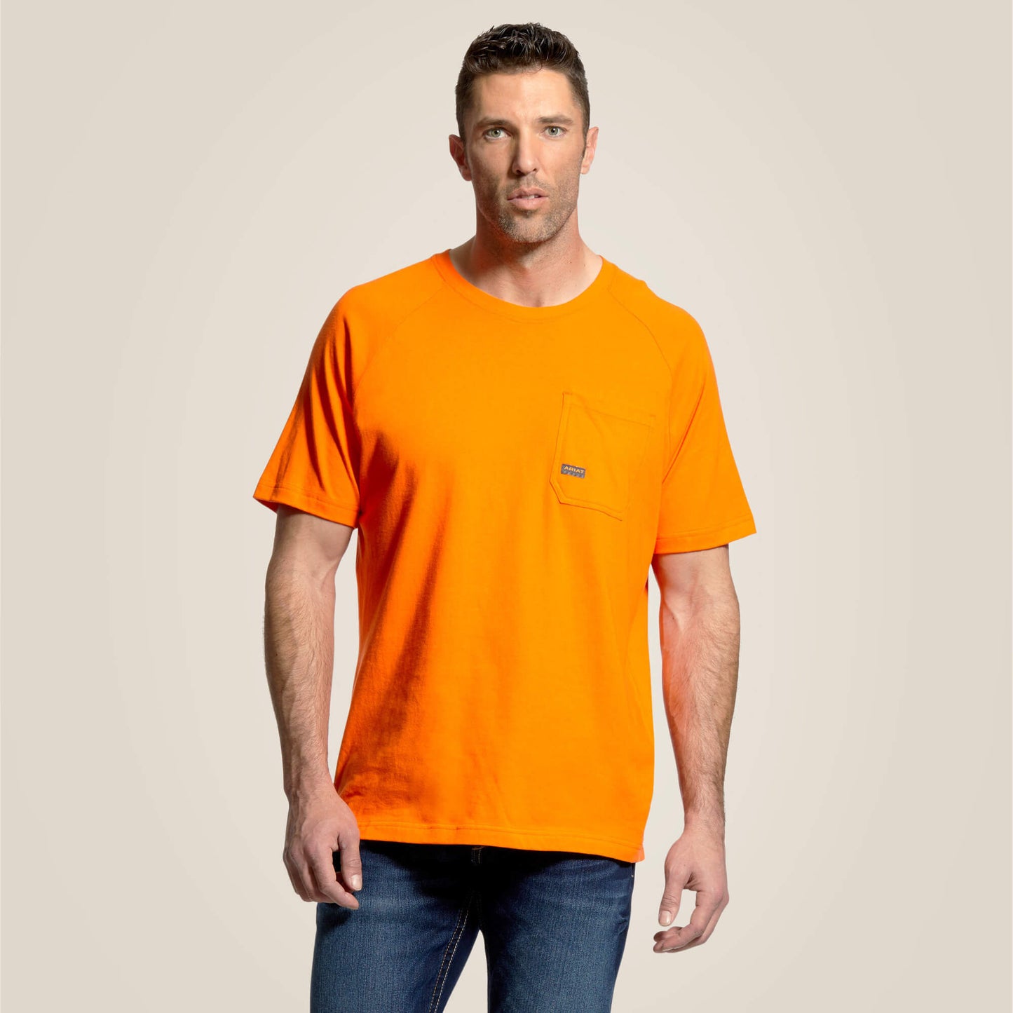 Ariat Men Rebar Cotton Strong T-Shirt