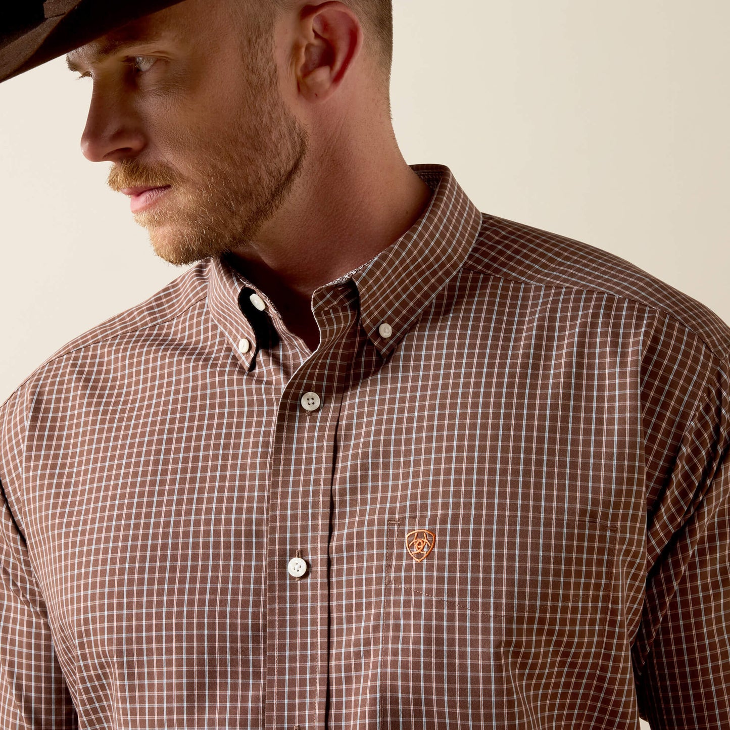 Ariat Men Wrinkle Free Coen Classic Fit Shirt