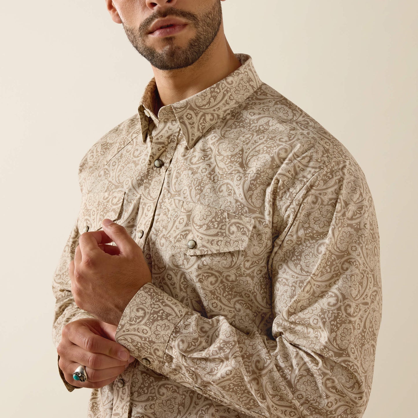Ariat Men Trevon Classic Fit Snap Shirt