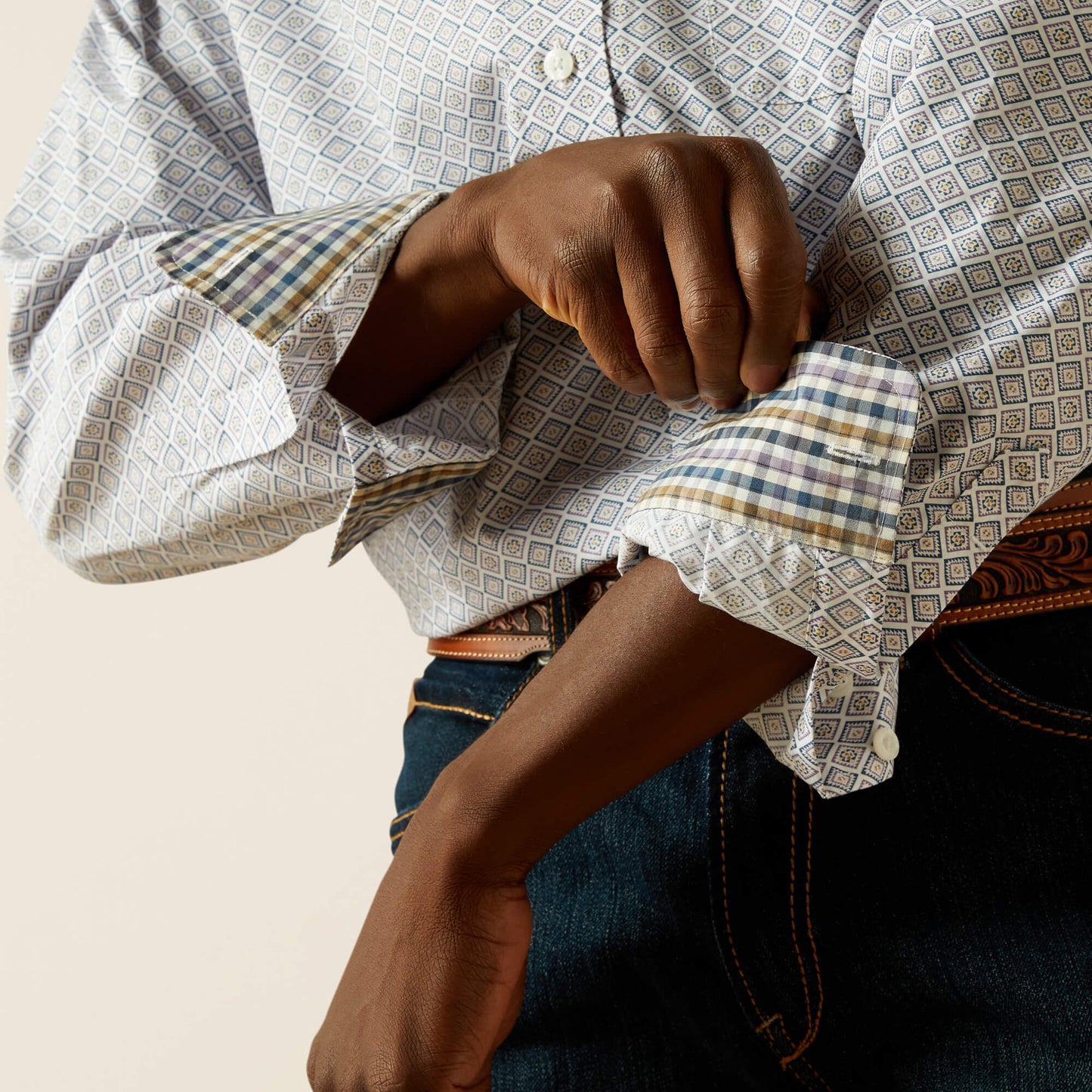 Ariat Men Wrinkle Free Declan Classic Fit Shirt