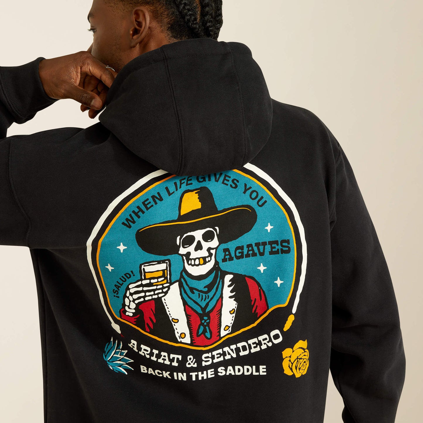 Ariat Men Sendero When Life Gives You Agaves Hoodie