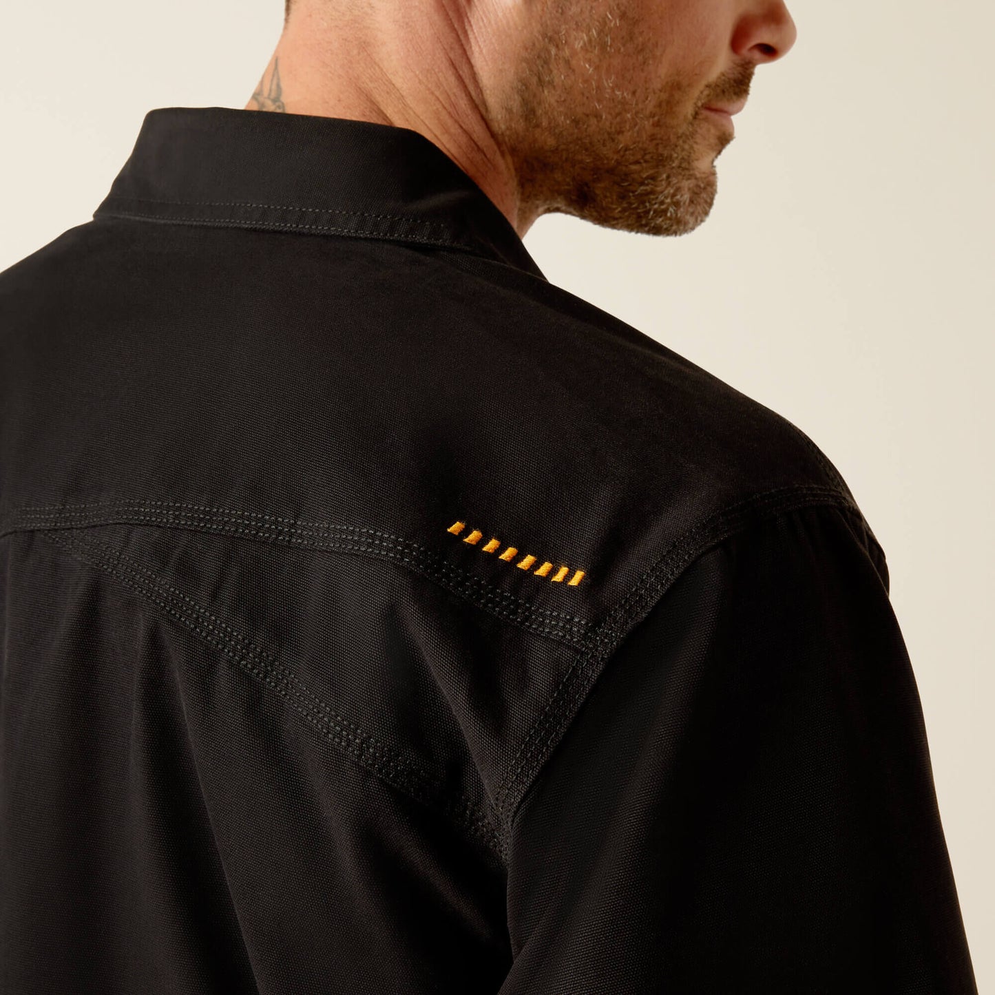 Ariat Men Rebar Canvas Shirt Jacket