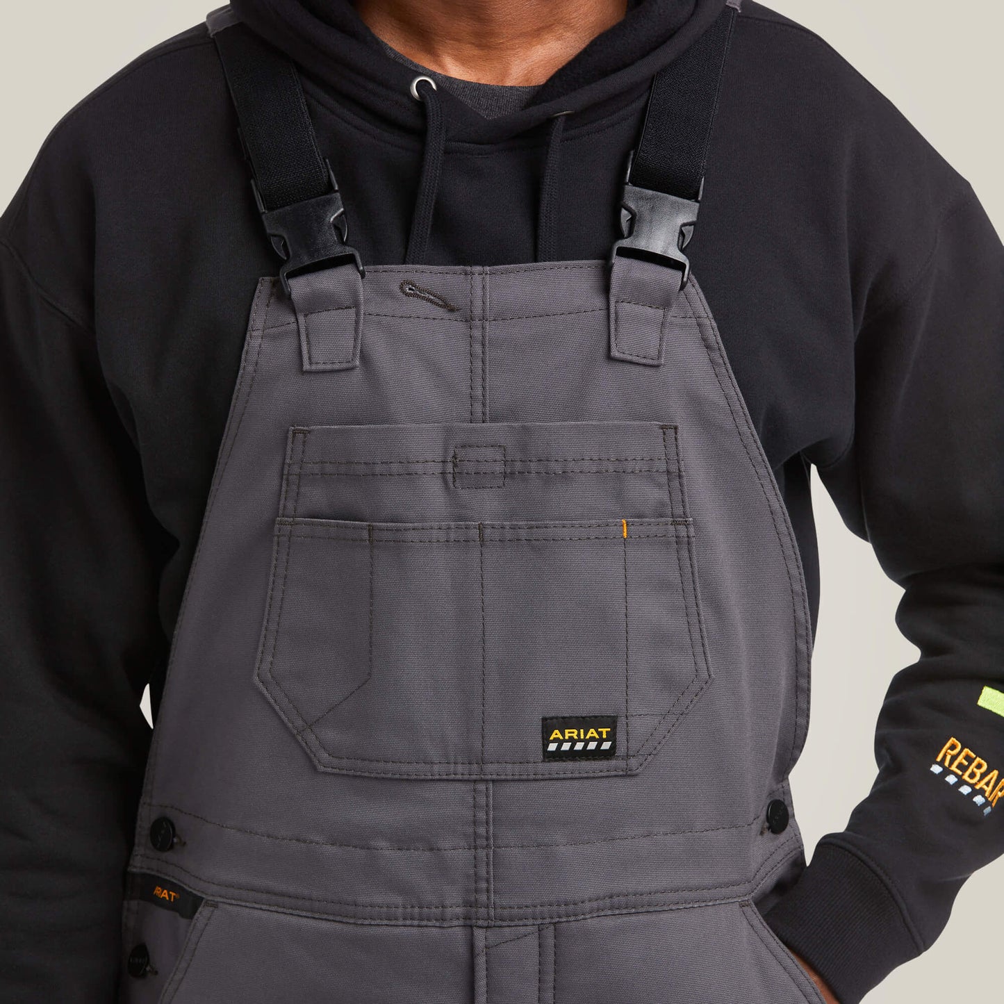Ariat Men Rebar DuraCanvas Stretch Insulated Bib