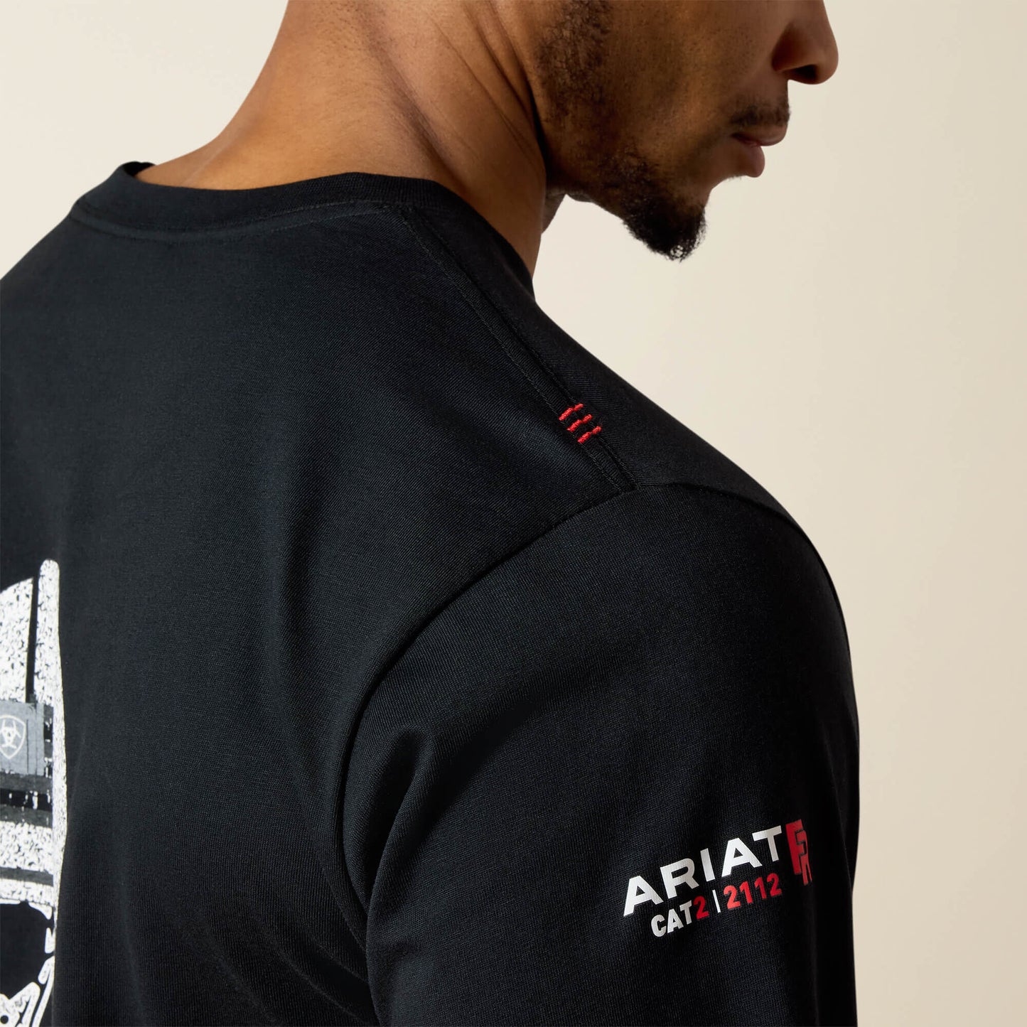 Ariat Men FR Roughneck Skull Logo T-Shirt