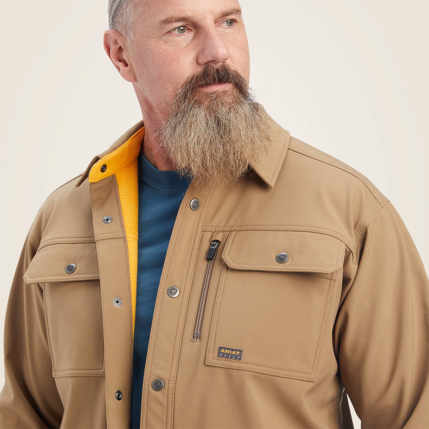 Ariat Men Rebar DuraStretch Utility Softshell Shirt Jacket