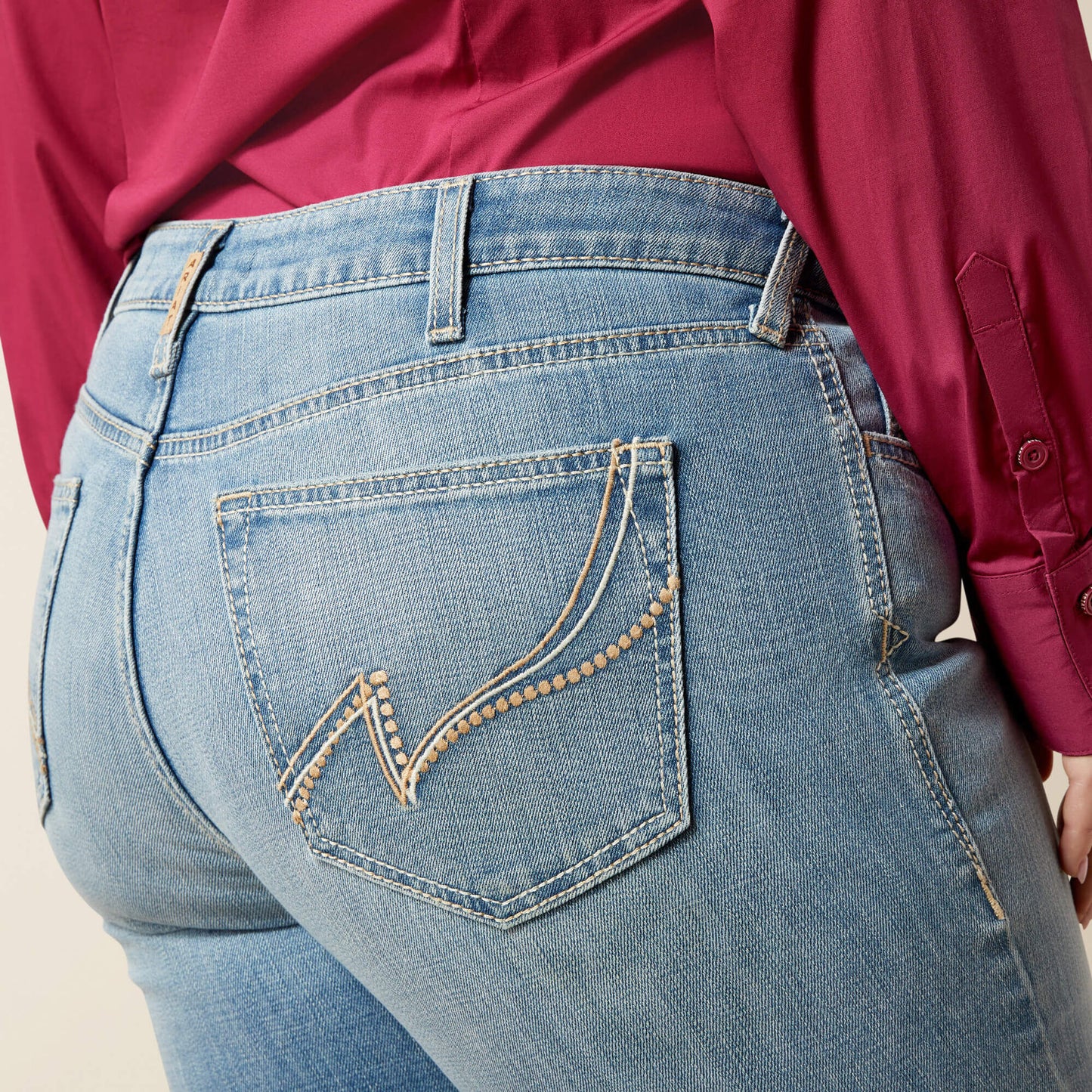 Ariat Women|Trends Mid Rise Giovana Leg Slim Trouser Jeans