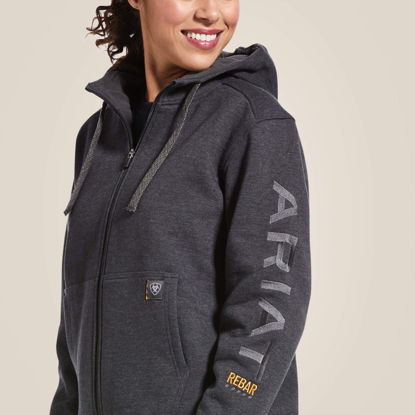 Ariat Women Rebar All-Weather Full Zip Hoodie