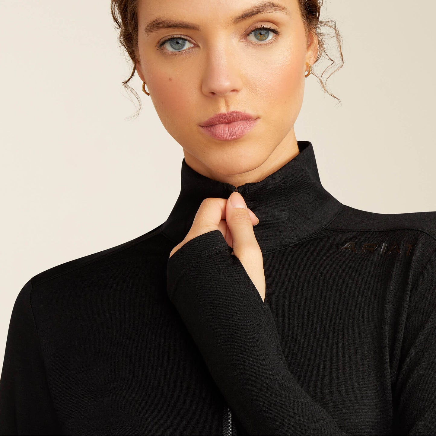 Ariat Women|Trends Cheviot 1/4 Zip Baselayer