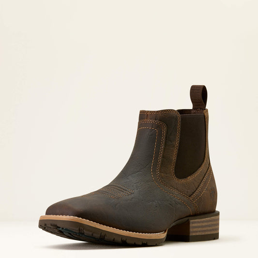 Ariat Men Hybrid Low Boy Wide Square Toe Chelsea Boot