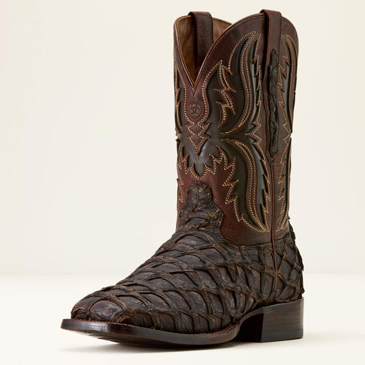 Ariat Men Ashwood Wide Square Toe Cowboy Boot