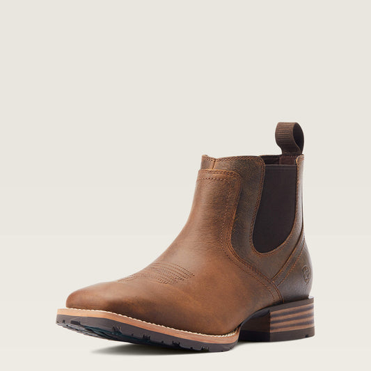 Ariat Men Hybrid Low Boy Wide Square Toe Chelsea Boot
