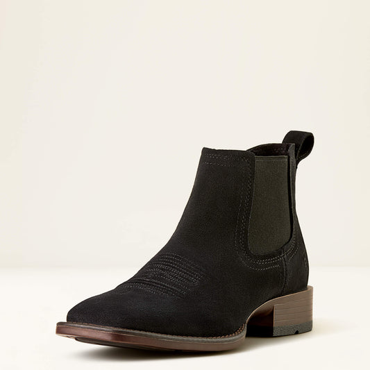 Ariat Men Booker Chelsea Wide Square Toe Western Boot