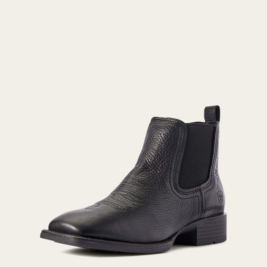Ariat Men Booker Chelsea Wide Square Toe Western Boot