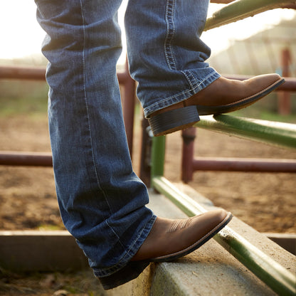 Ariat Men Sport Wide Square Toe Cowboy Boot