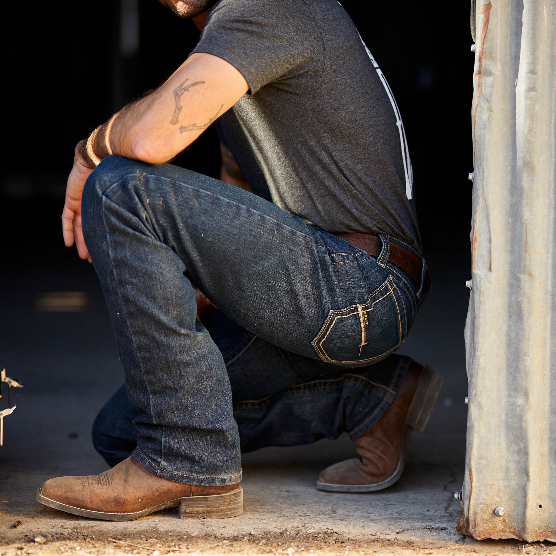 Ariat Men Amos Cowboy Boot