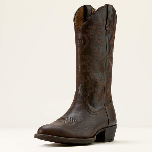 Ariat Men Heritage R Toe Western Boot