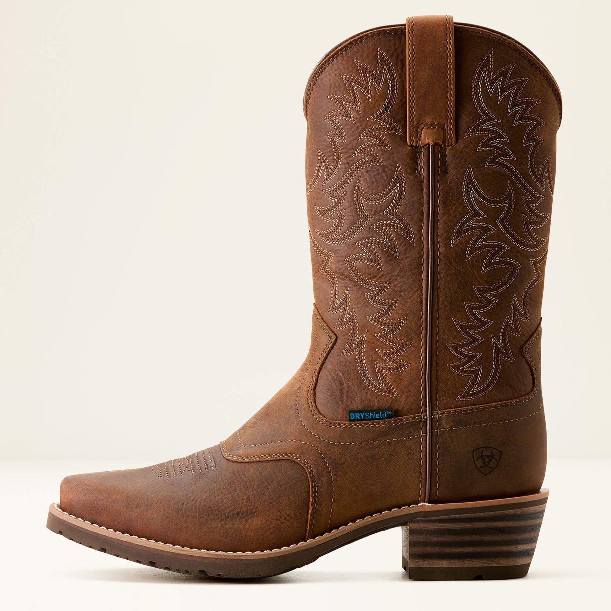 Ariat Men Hybrid Roughstock Square Toe Waterproof Cowboy Boot