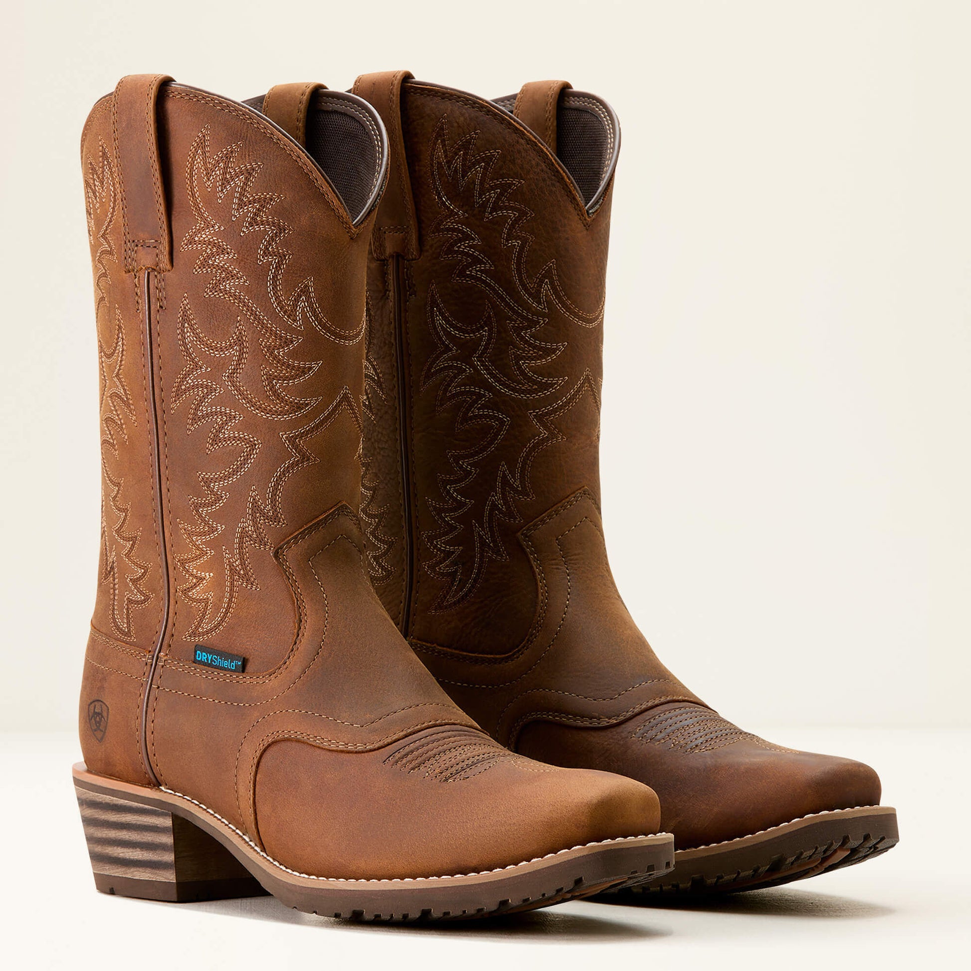 Ariat Men Hybrid Roughstock Square Toe Waterproof Cowboy Boot
