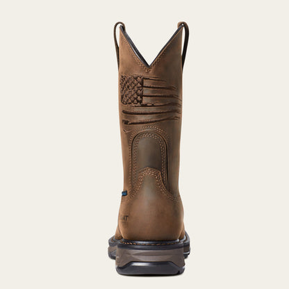 Ariat Men WorkHog XT Patriot Waterproof Carbon Toe Work Boot