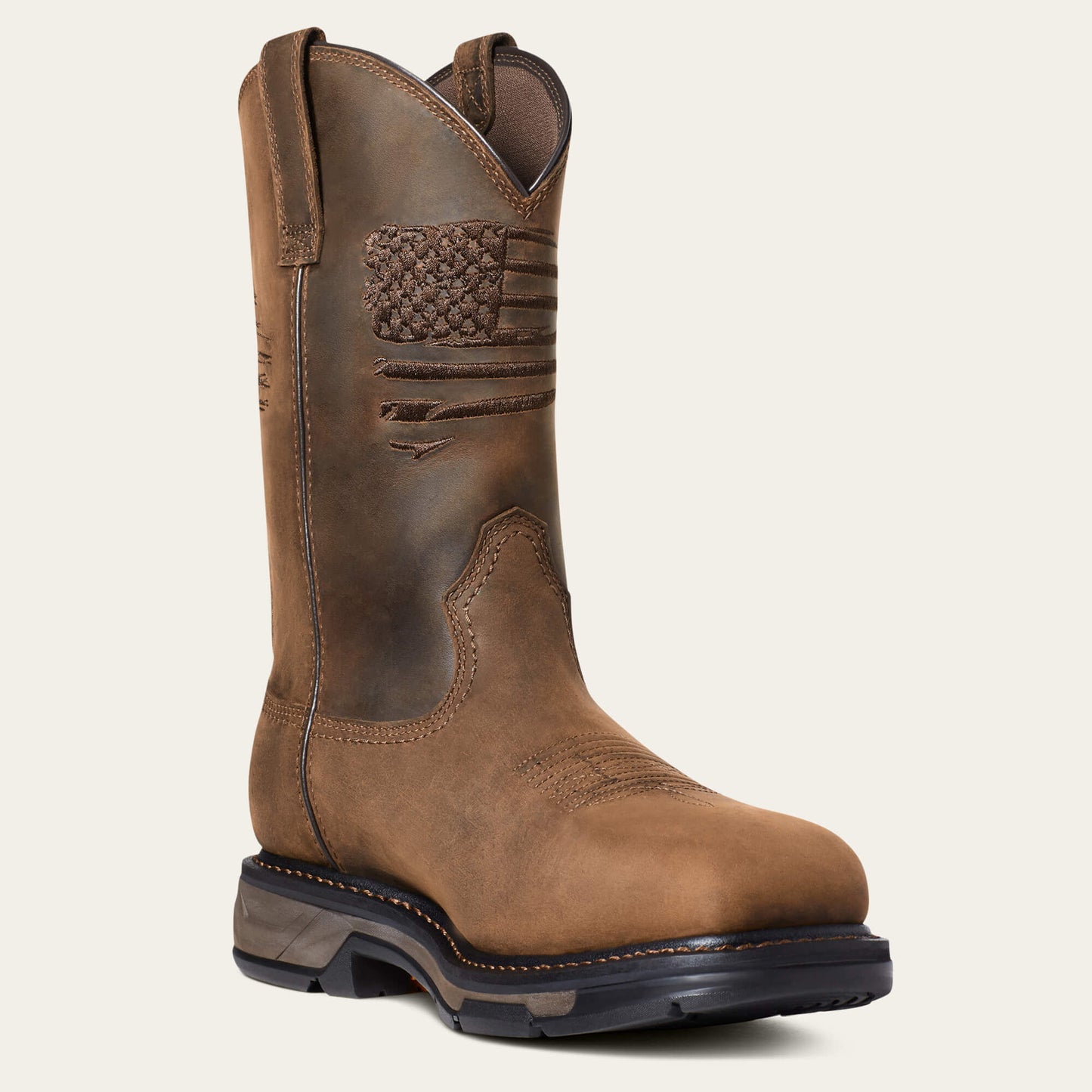 Ariat Men WorkHog XT Patriot Waterproof Carbon Toe Work Boot