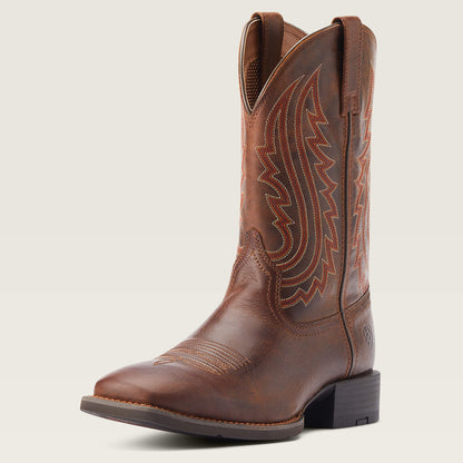 Ariat Men Sport Big Country Wide Square Toe Cowboy Boot