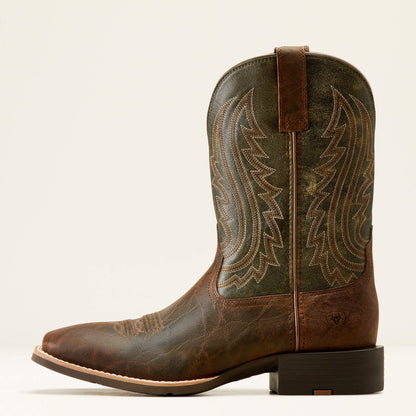 Ariat Men Sport Big Country Wide Square Toe Cowboy Boot