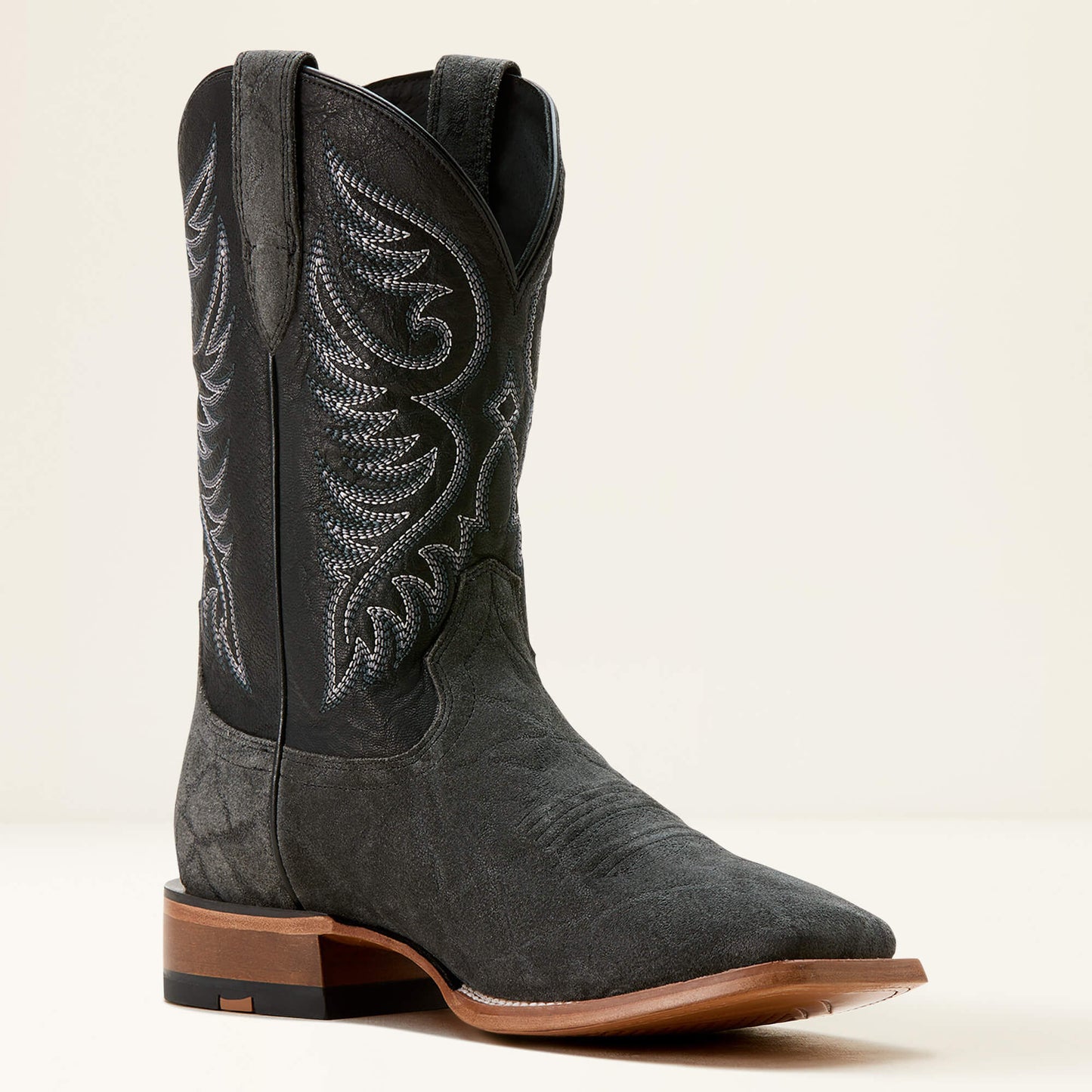 Ariat Men Wiley Wide Square Toe Cowboy Boot