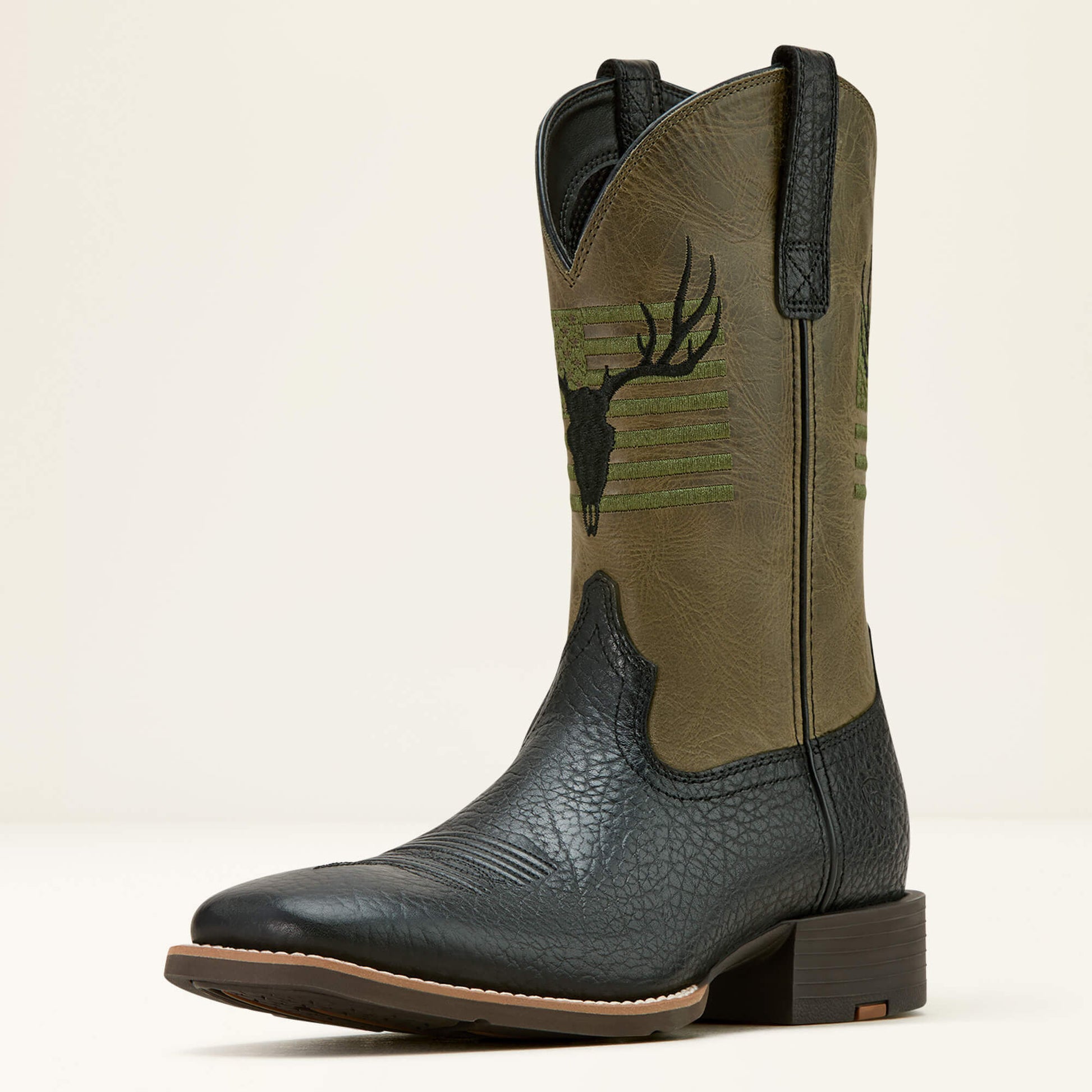 Ariat Men Sport Antlers Cowboy Boot
