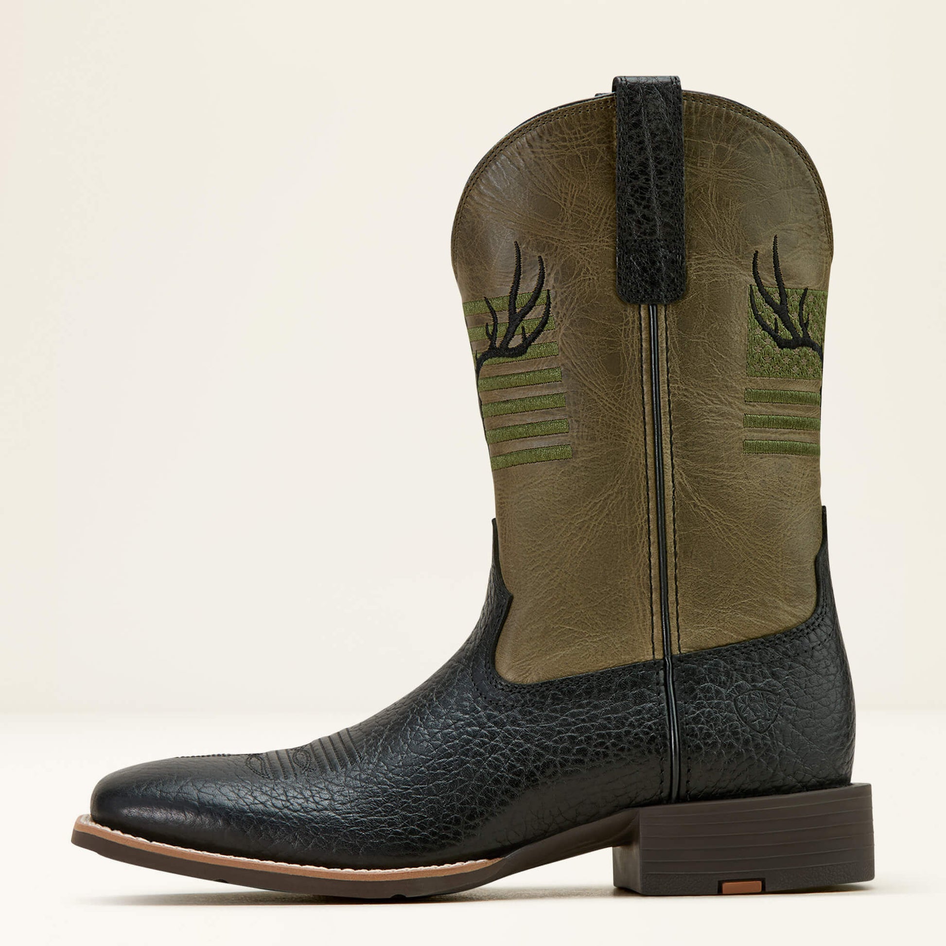 Ariat Men Sport Antlers Cowboy Boot