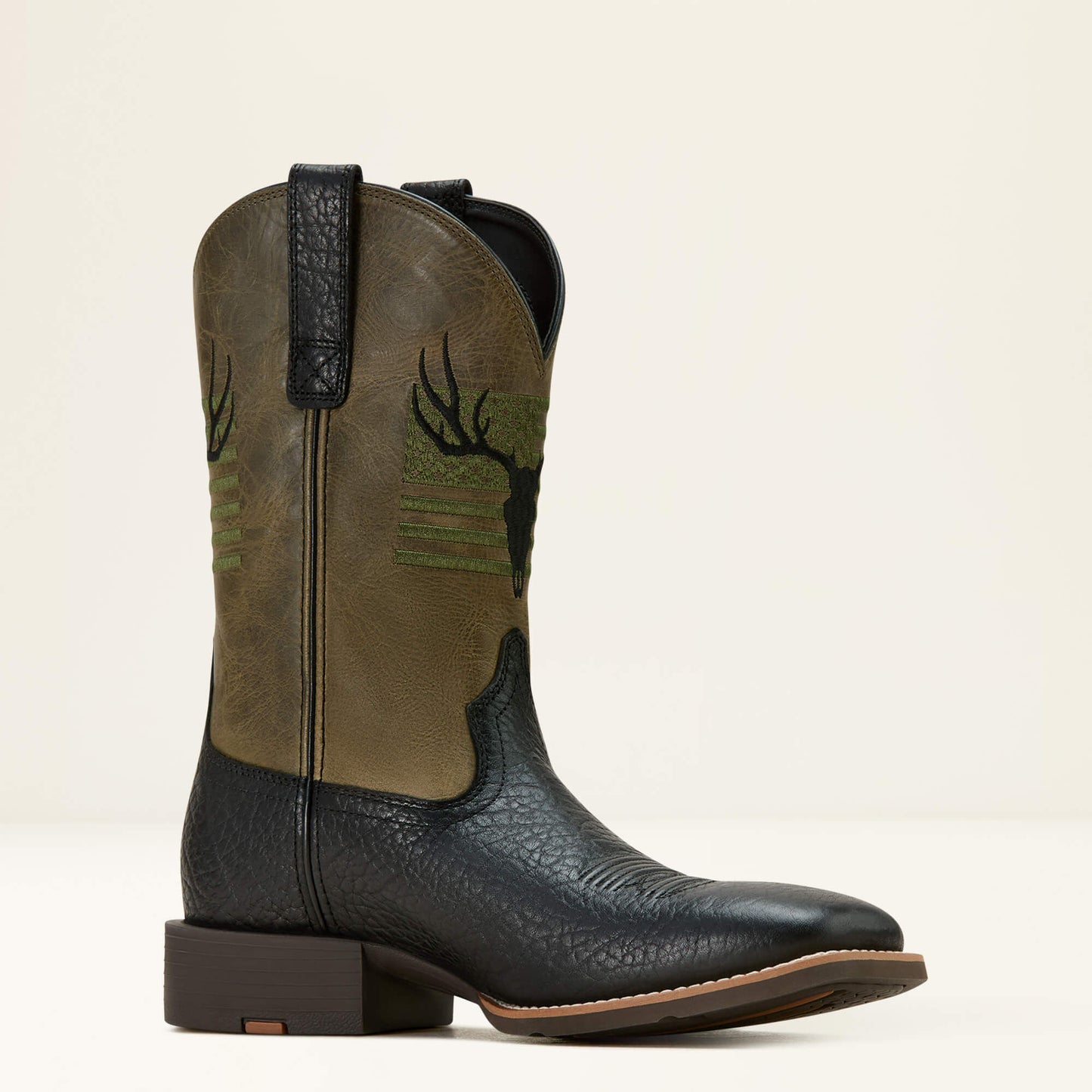 Ariat Men Sport Antlers Cowboy Boot