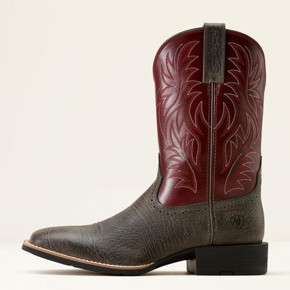 Ariat Men Sport Western Wide Square Toe Cowboy Boot