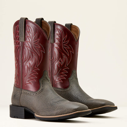Ariat Men Sport Western Wide Square Toe Cowboy Boot
