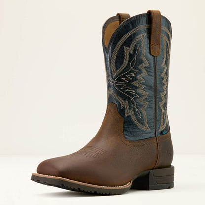Ariat Men Hybrid Ranchwork Waterproof Cowboy Boot
