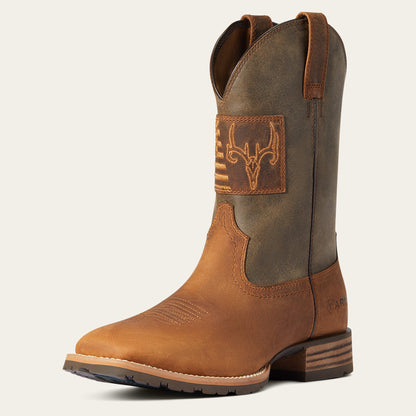 Ariat Men Hybrid Patriot Country Western Boot