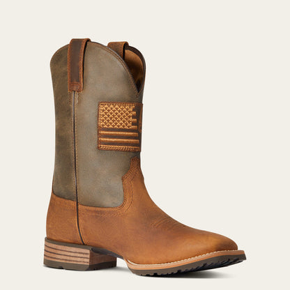 Ariat Men Hybrid Patriot Country Western Boot