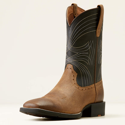 Ariat Men Sport Wide Square Toe Cowboy Boot