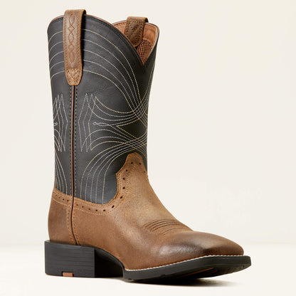 Ariat Men Sport Wide Square Toe Cowboy Boot