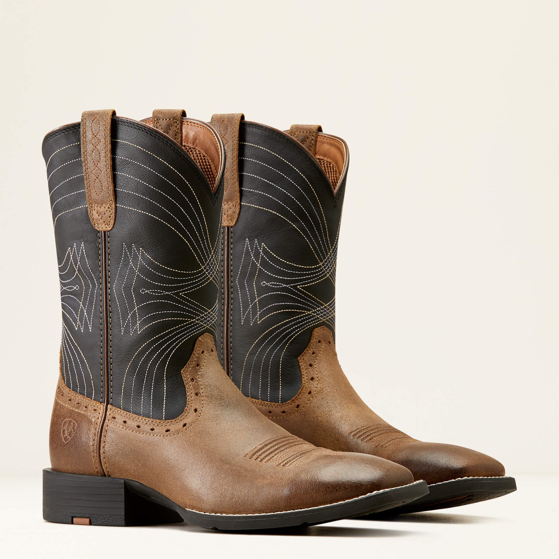Ariat Men Sport Wide Square Toe Cowboy Boot