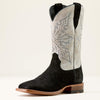 BLACK ROUGHOUT/SHREDDED WHITE