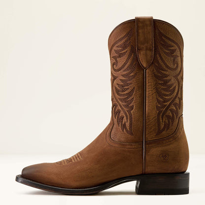 Ariat Men Wiley Wide Square Toe Cowboy Boot