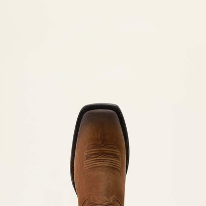 Ariat Men Wiley Wide Square Toe Cowboy Boot